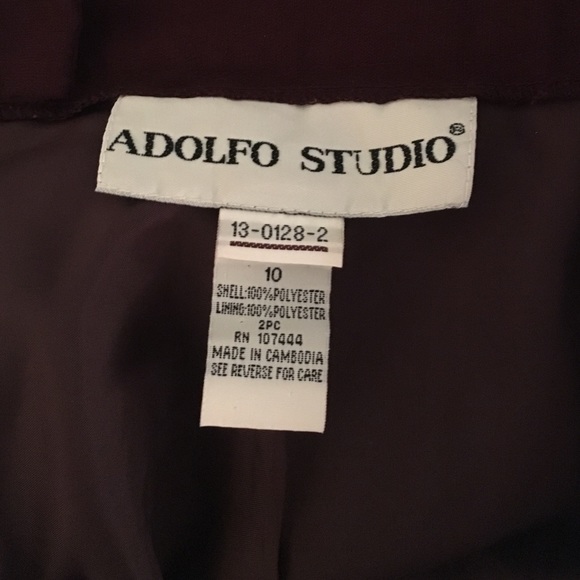 Adolfo Studio Pencil Skirt - Picture 4 of 4