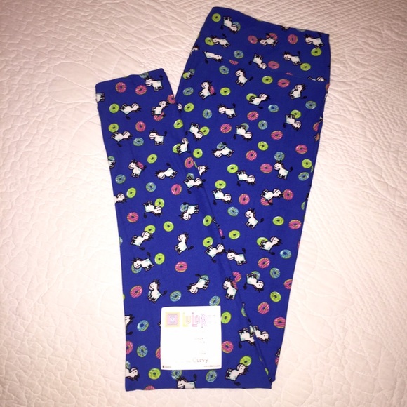 Lularoe unicorns and donuts leggings TC