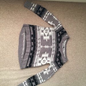 cropped roxy sweater