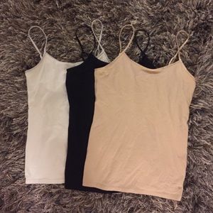 Set of 3 camis