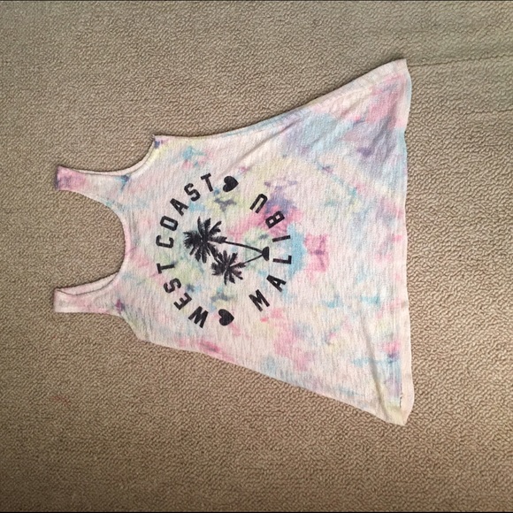 Brandy Melville west coast knit tank