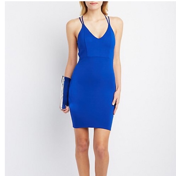 Dresses & Skirts - Cobalt blue sexy dress