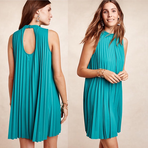 Gorgeous turquoise dress from Anthropologie