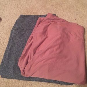 2 pairs SOLID TC leggings tall $ curvy