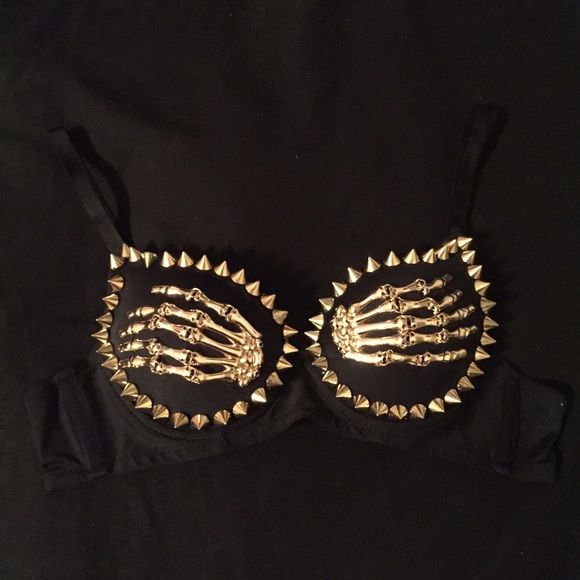 sexy edgy spiked bra ✨💕