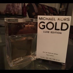 Barely used bottle of perfume.