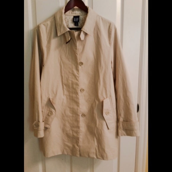 Gap Light Khaki Utility Jacket - Size M