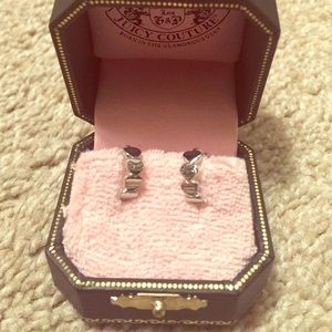 Juicy Couture hoop earrings