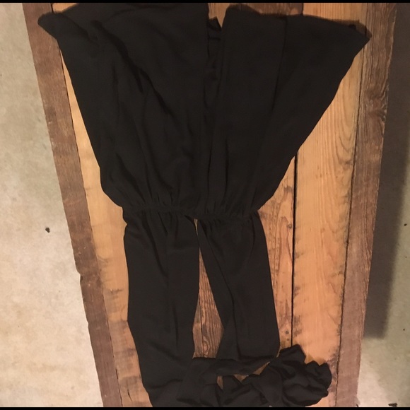 Black multiway romper