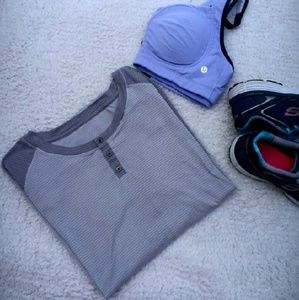 Lululemon long sleeve workout shirt