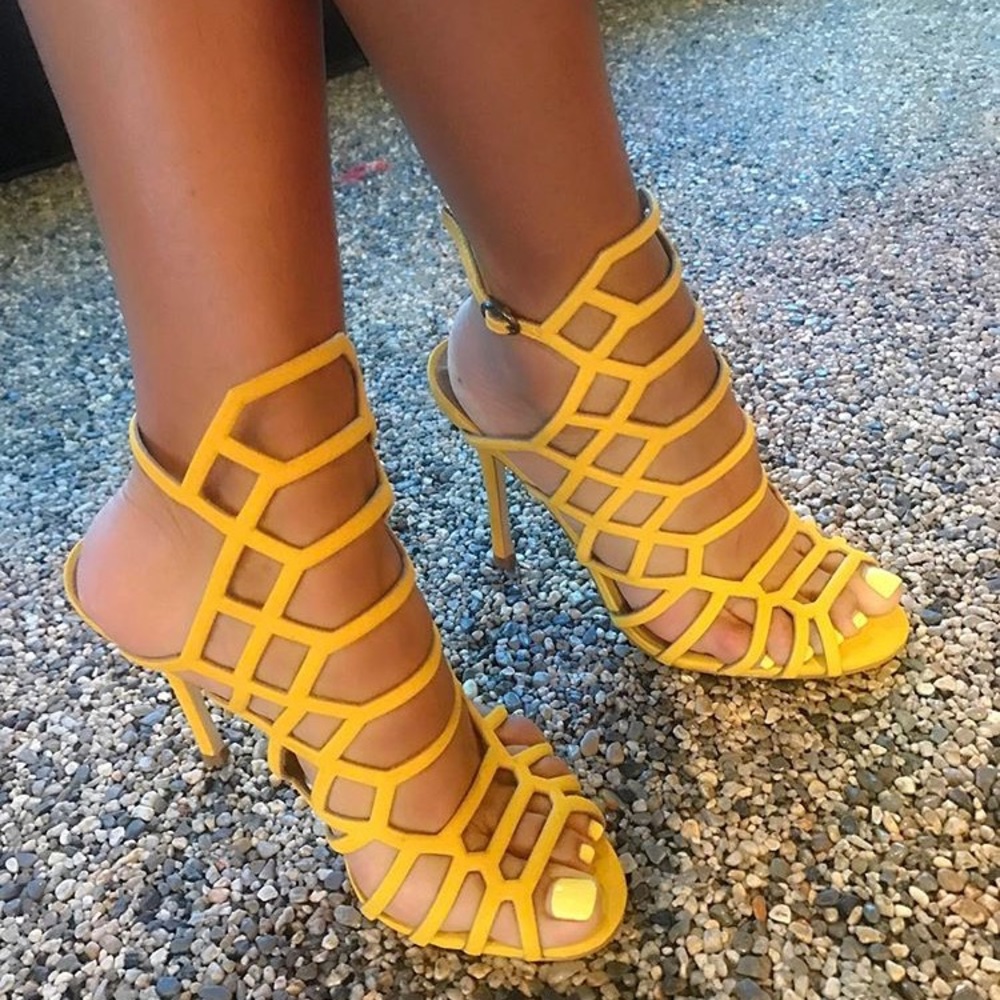 Steve Madden Slithur Caged Sandal