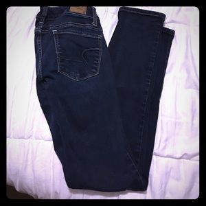 American Eagle "super stretch" skinny jeans