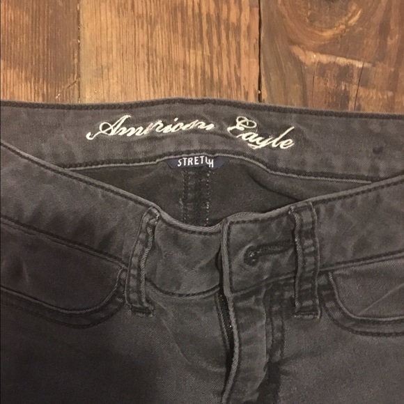 Charcoal American and eagle skinny jeans - Picture 2 of 3
