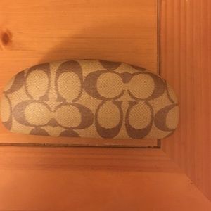 Brand new coach glasses case