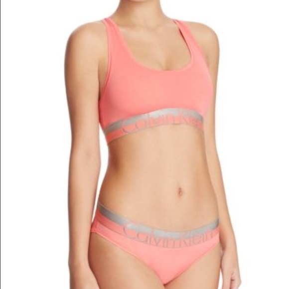 LAST SET! S-M Calvin magnetic logo bra+panty - Picture 3 of 4