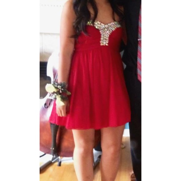 Red Homecoming Dress
