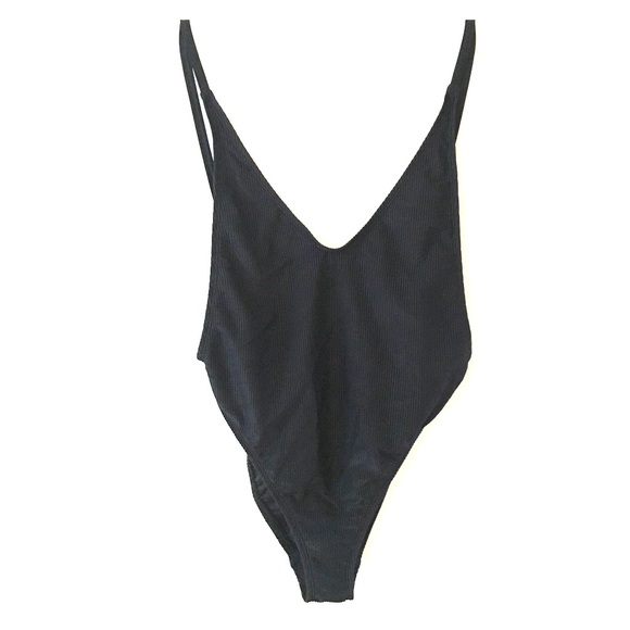 Nasty Gal Alina high cut one piece swimsuit XL