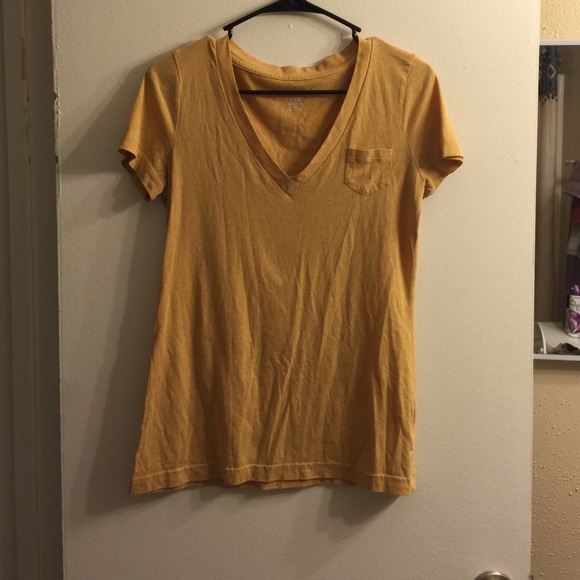 Mustard Pocket Tee