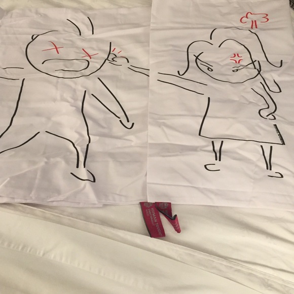 New Silly, Novelty Pillow Cases by Human Touch - Picture 1 of 4