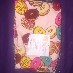 LuLaRoe tall & curvy TC donut leggings Unicorn