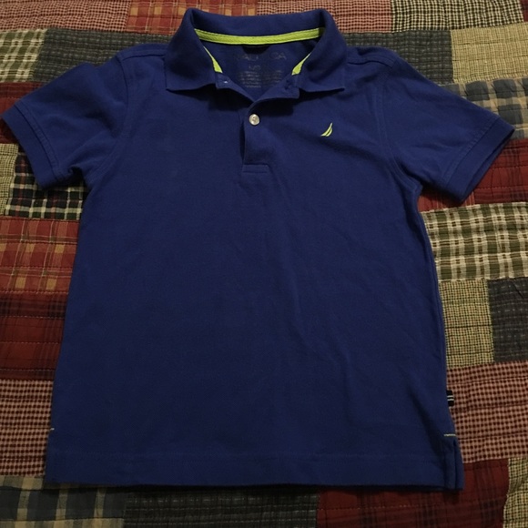 Boy Blue Nautica Polo Sz Large 7