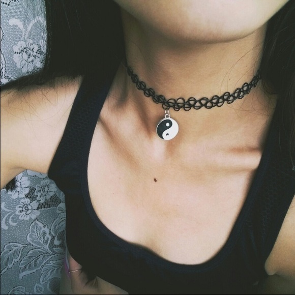 Jewelry - • Ying Yang tattoo choker •