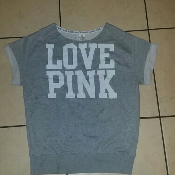 Short sleeve victoria secret sweater