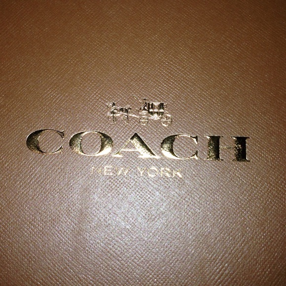 Coach cosmetic pouch