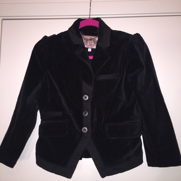 Juicy Couture  Velvet Blazer - Picture 2 of 3