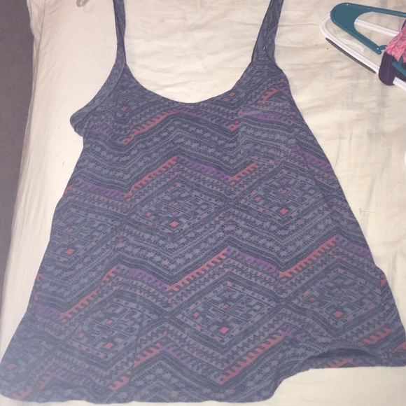 flowy tank with slit all up the back