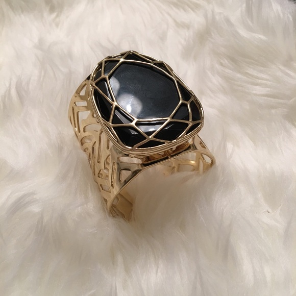 Make an offer. Geneva Geometric Cutout Cuff