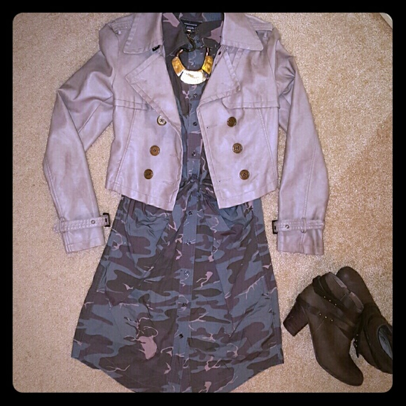 SALE!! VS Camo Shirt Dress