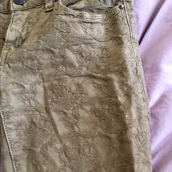Free people brown jacquard pants - Picture 4 of 4