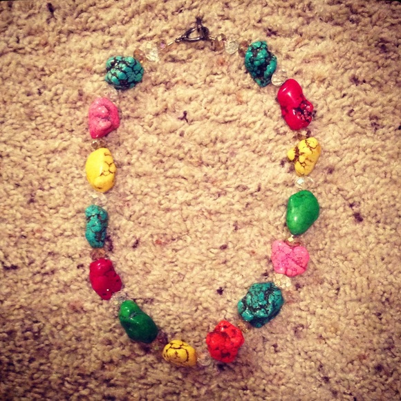 Multi-Colored Turquoise Necklace