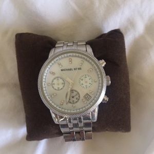 Michael Kors Sterling Silver Watch