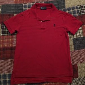 Boys Red Polo by Ralph Lauren Sz 6