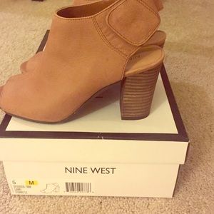 Nine West Liam Peep Toe Bootie