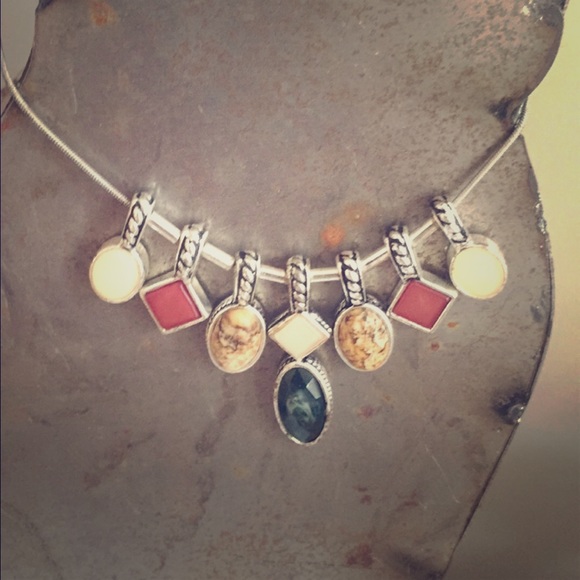 Sterling silver necklace - Picture 1 of 2