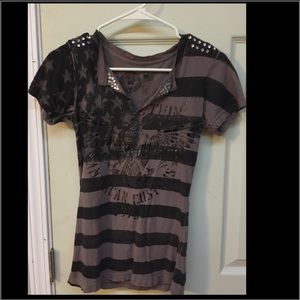 Women's affiliction t-shirt