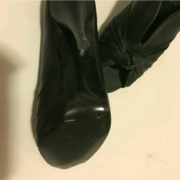 Steven Madden Luxe Black Open Toe Bootie Sale!!! - Picture 2 of 4