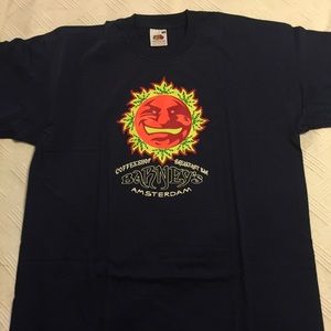 T-shirt  Trim fit XL Vintage Amsterdam  1990's NWT