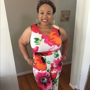 Floral jumpsuit