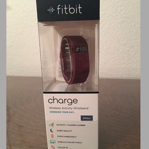 Maroon Fitbit Charge