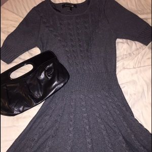 Forever 21 Grey Sweater Dress