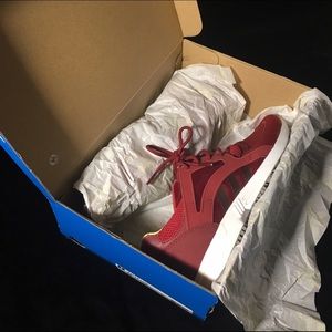 NWT Red Adidas "Racer Lite" Men Sneakers Size 9