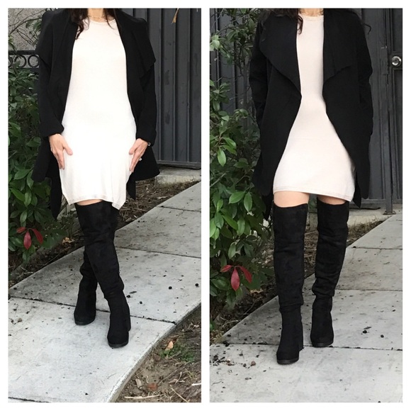 ✨LAST ONE ✨Draped wrap jacket - Picture 3 of 4