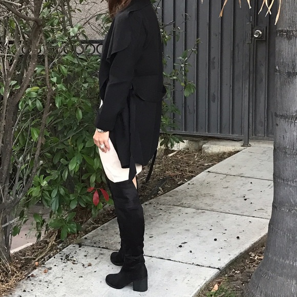 ✨LAST ONE ✨Draped wrap jacket - Picture 4 of 4