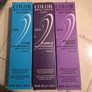 Color Semi Dye: Purple and Teal