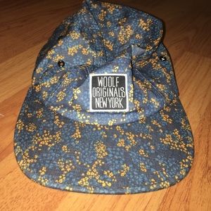 Woolf Originals NY Five Panel Flower Hat Woolf Originals NY Five Panel Flower Hat
