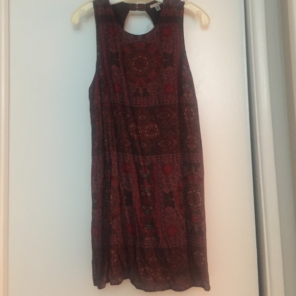 Urban Outfitters Ecote Open Back Frock Dress